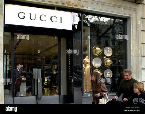 Gucci shops in Barcelona